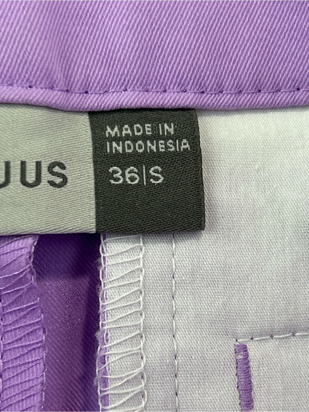 KJUS Irene Chino Golf Pants Oxford Lavender Purple 5 Pocket Womens 36 S (US 6) - Picture 5 of 8
